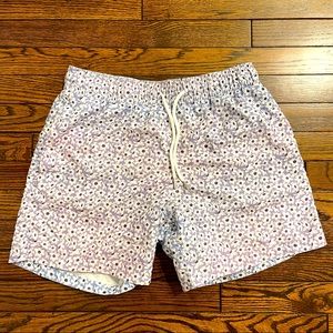 Slate & Stone | Light Blue Floral Swimsuit | Size: Medium